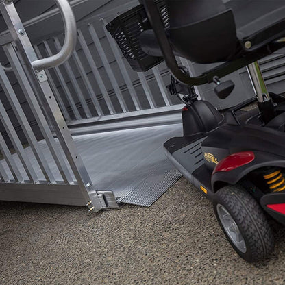 EZ-ACCESS GATEWAY 3G 3 Foot Aluminum Wheelchair Ramp with Vertical Picket Rail - Find Fresh Goods