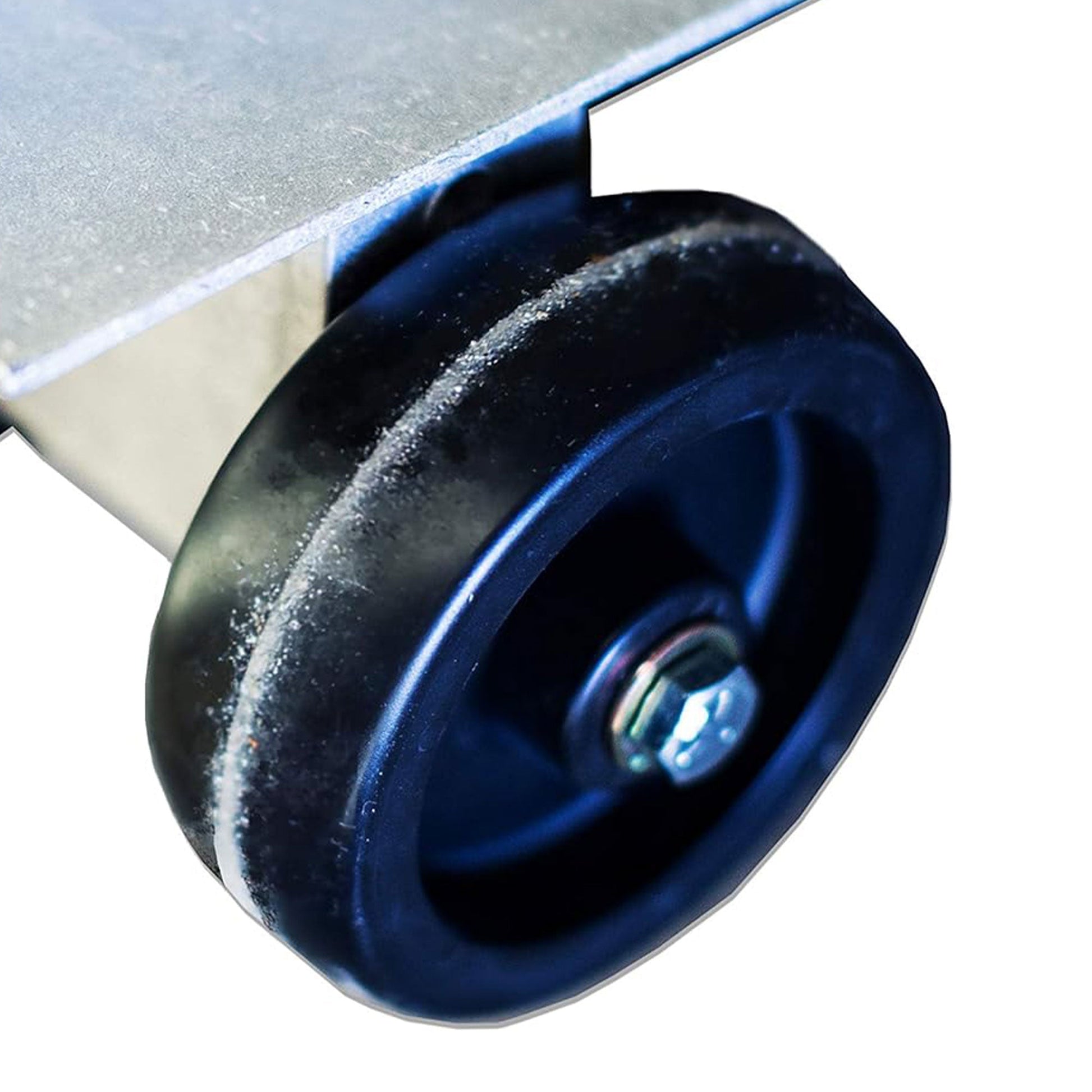 EZ-ACCESS TRAVERSE Aluminum Walk Ramp Wheel Kit with Reinforced Hook, Silver - Find Fresh Goods