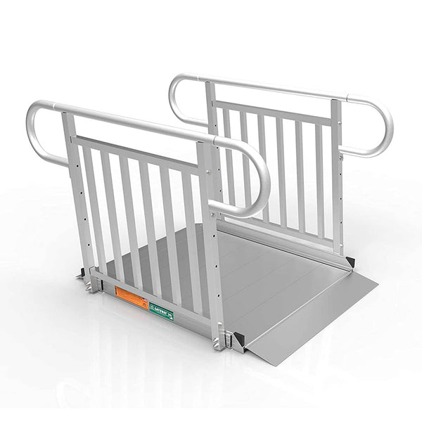 EZ-ACCESS GATEWAY 3G 4 Foot Solid Surface Aluminum Portable Wheelchair Ramp