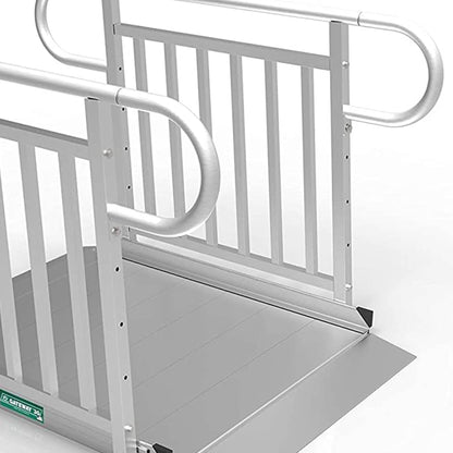 EZ-ACCESS GATEWAY 3G 4 Foot Solid Surface Aluminum Portable Wheelchair Ramp - Find Fresh Goods