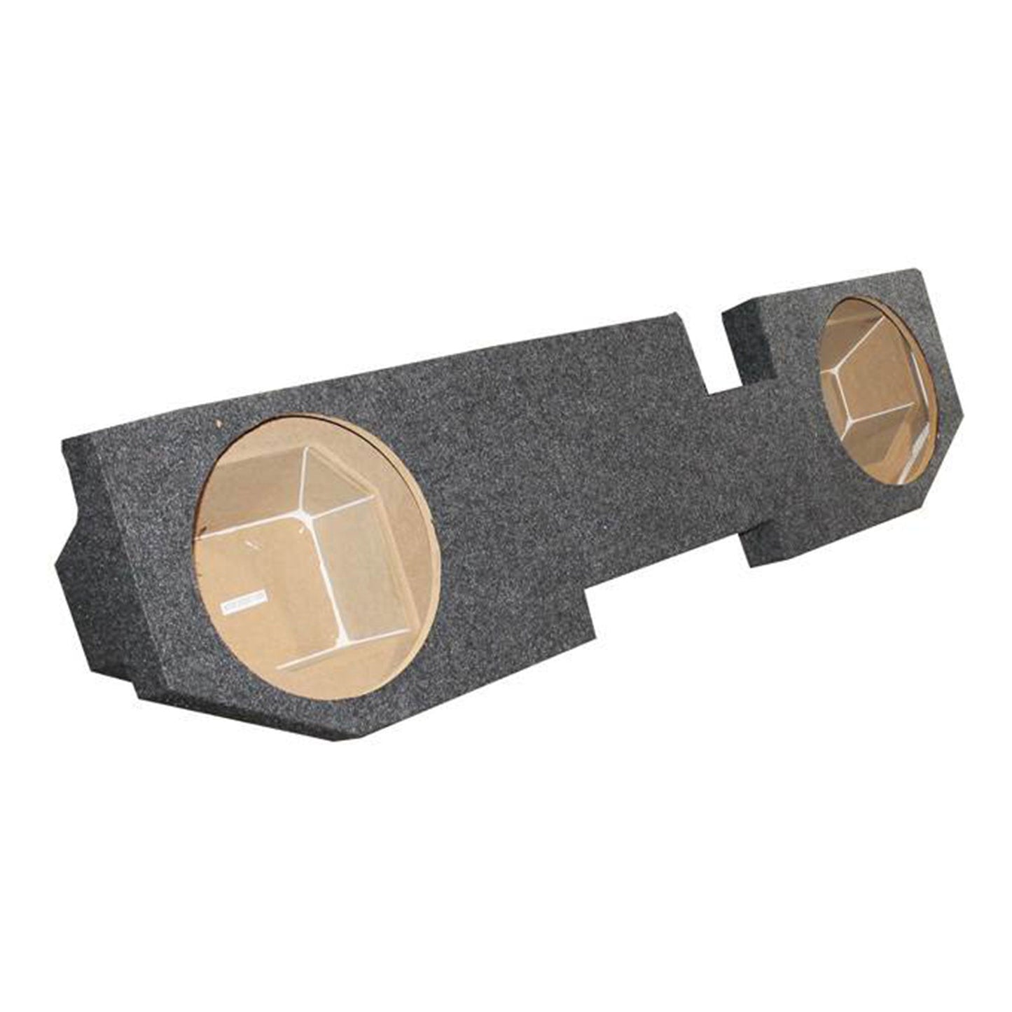 QPower QDODGE104DOOR Dodge Quad Cab '02-15 Dual 10" Truck Subwoofer Box - Find Fresh Goods