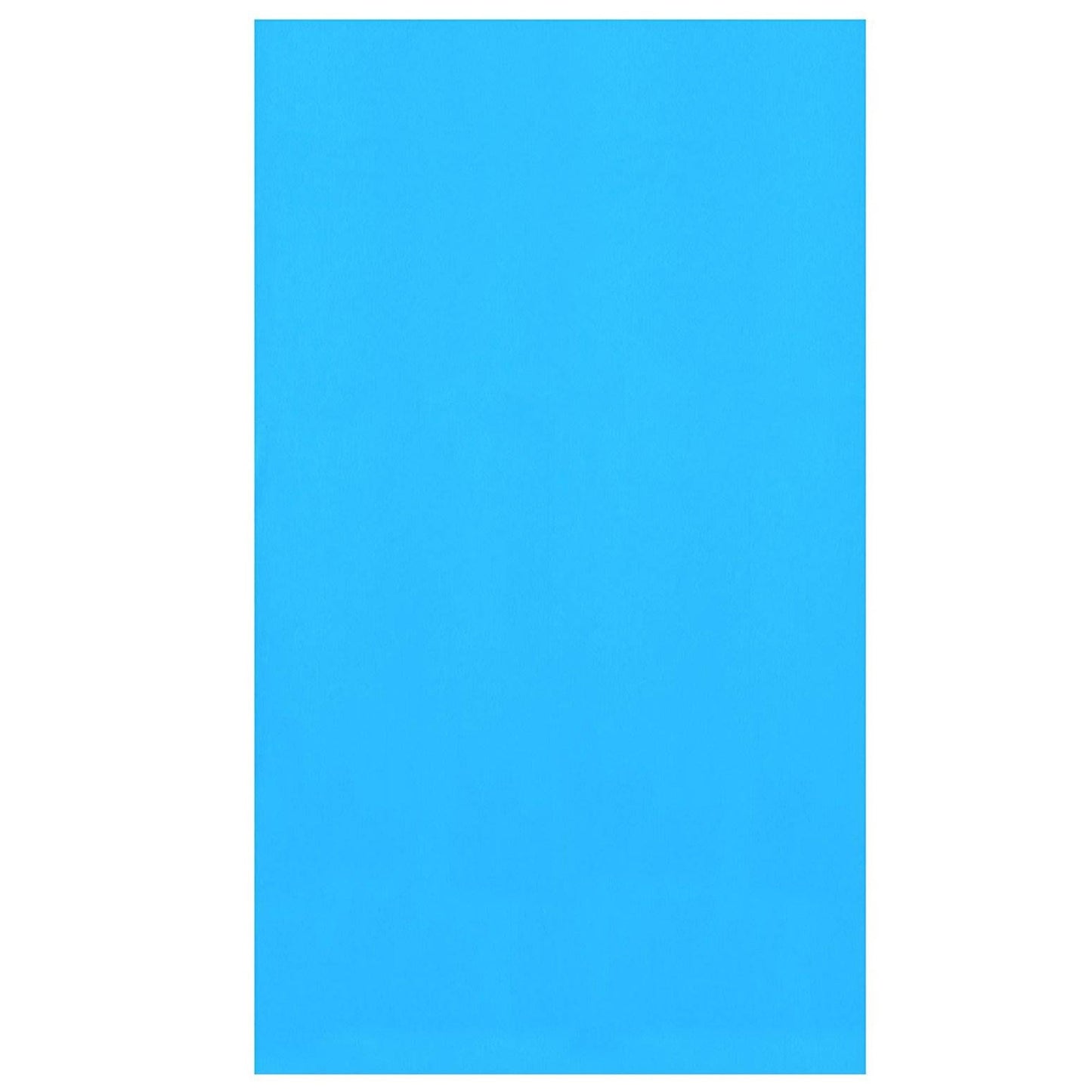 Swimline 15' Round Above Ground Swimming Pool Overlap Liner, Solid Blue