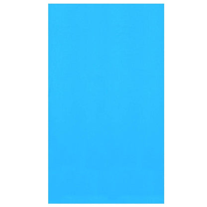 Swimline 15' Round Above Ground Swimming Pool Overlap Liner, Solid Blue