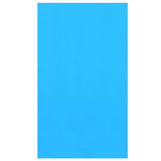 Swimline 15' Round Above Ground Swimming Pool Overlap Liner, Solid Blue