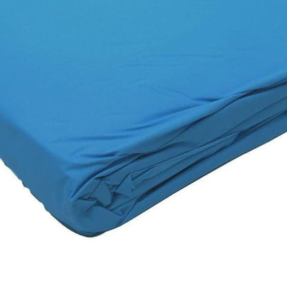 Swimline LI244820 24' Solid Blue Round Above Ground Swimming Pool Overlap Liner