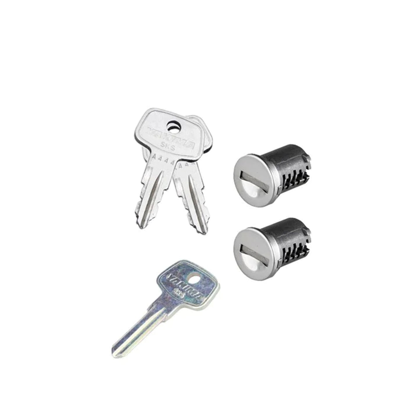 Yakima Car Rack System Component SKS Lock Cylinder Core Kit with Key (2 Pack) - Find Fresh Goods