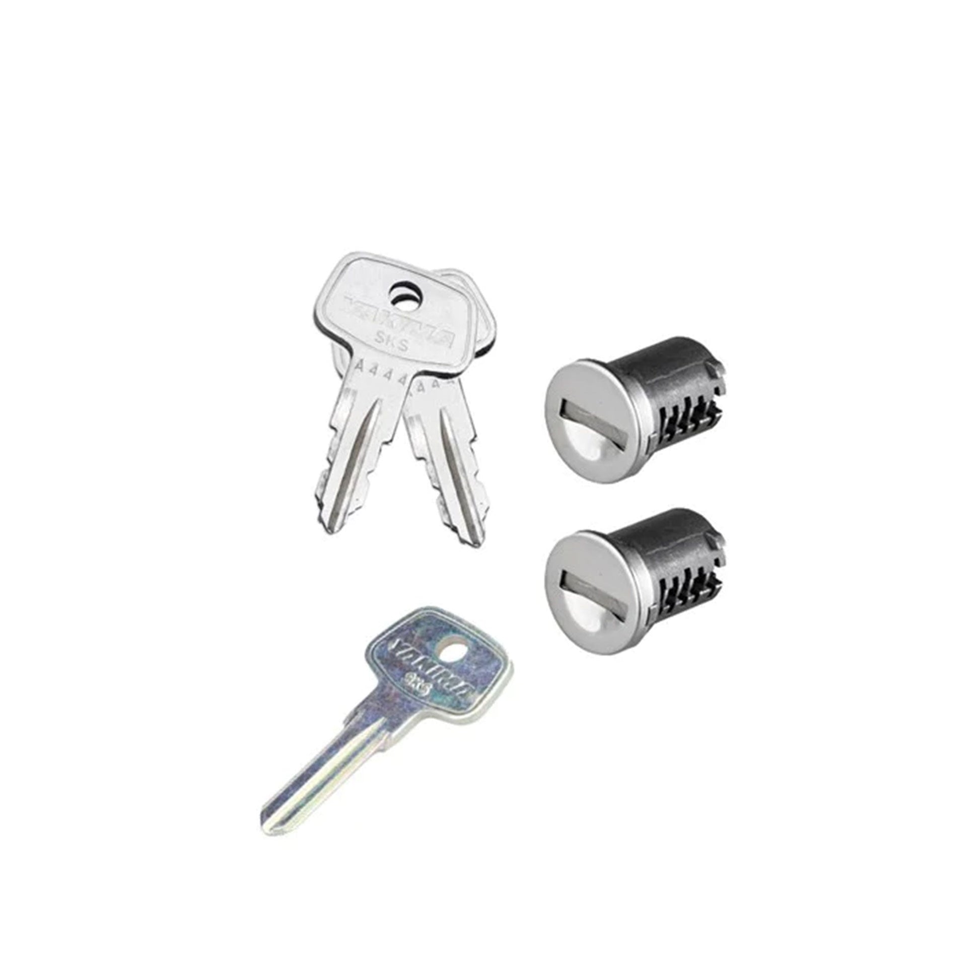 Yakima Car Rack System Component SKS Lock Cylinder Core Kit with Key (2 Pack) - Find Fresh Goods