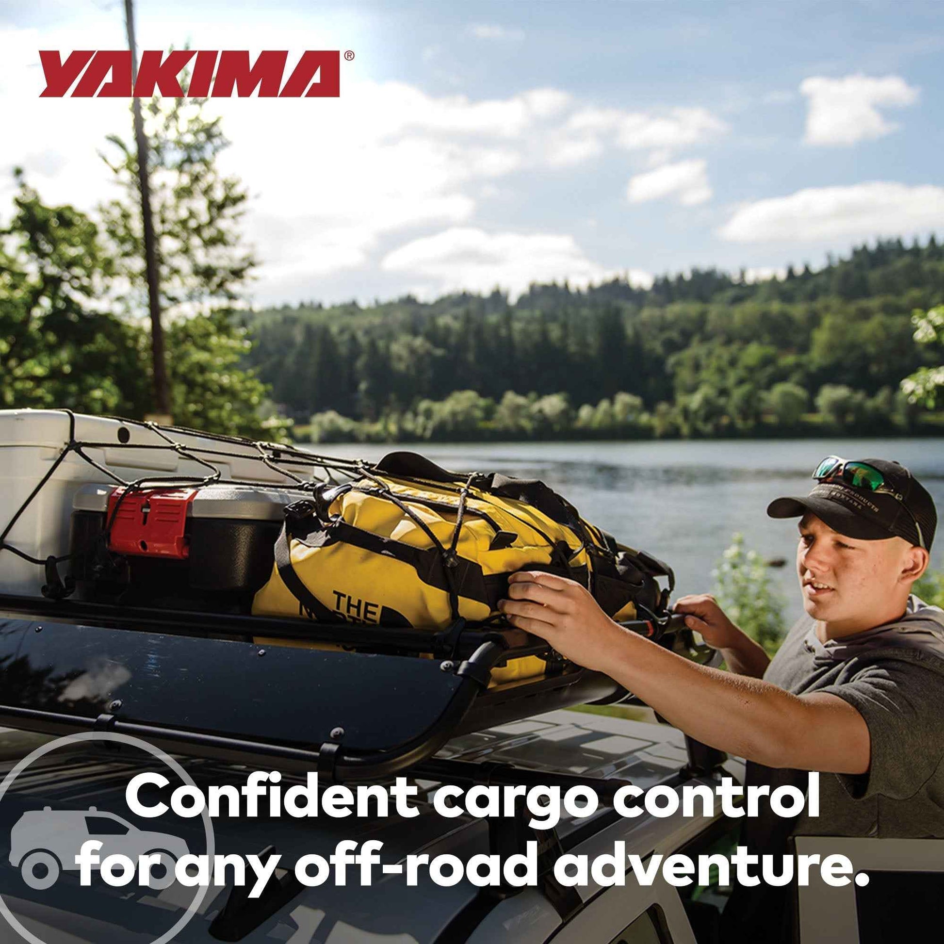 YAKIMA Cargo Roof Basket Stretch Net for MegaWarrior and OffGrid Large Baskets