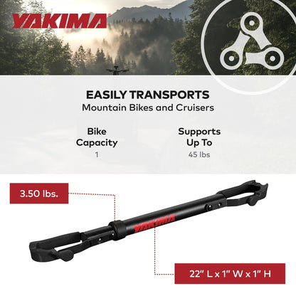 Yakima TubeTop Hitch Mounted Bike Rack with Seat Post Mounting Type for Bicycles - Find Fresh Goods