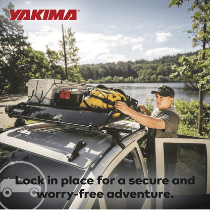 YAKIMA Locking Brackets for Securing Rooftop Cargo Warrior Baskets, Set of 2 - Find Fresh Goods