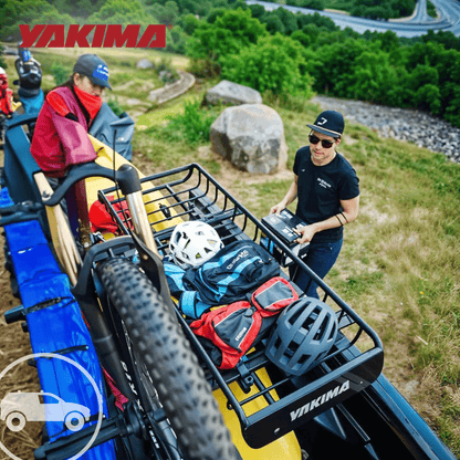 YAKIMA Locking Brackets for Securing Rooftop Cargo Warrior Baskets, Set of 2 - Find Fresh Goods