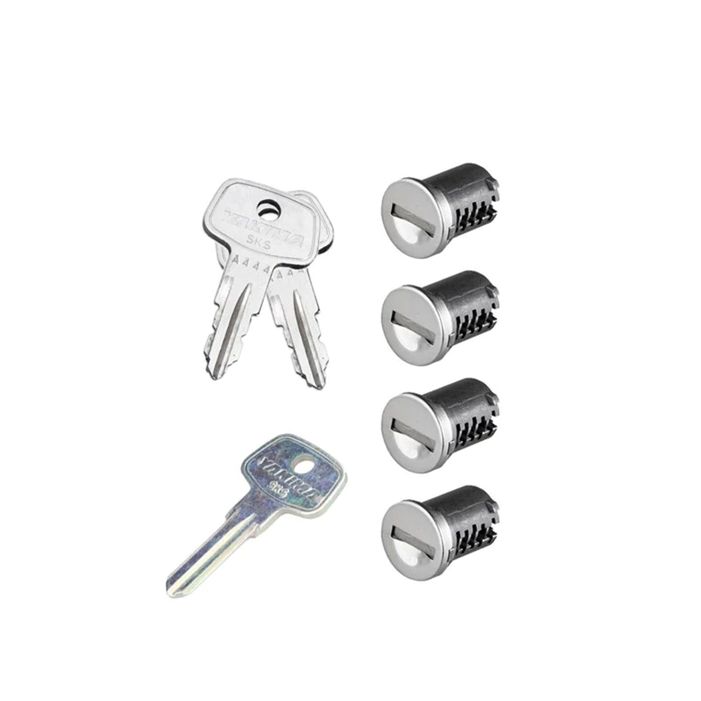 Yakima Car Rack System Component SKS Lock Cylinder Core Kit with Key (4 Pack) - Find Fresh Goods