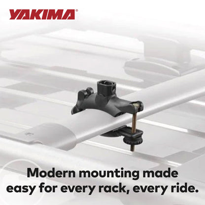 Yakima Universal MightyMount Mounts Aero or Factory Crossbars, Black, Set of 4 - Find Fresh Goods