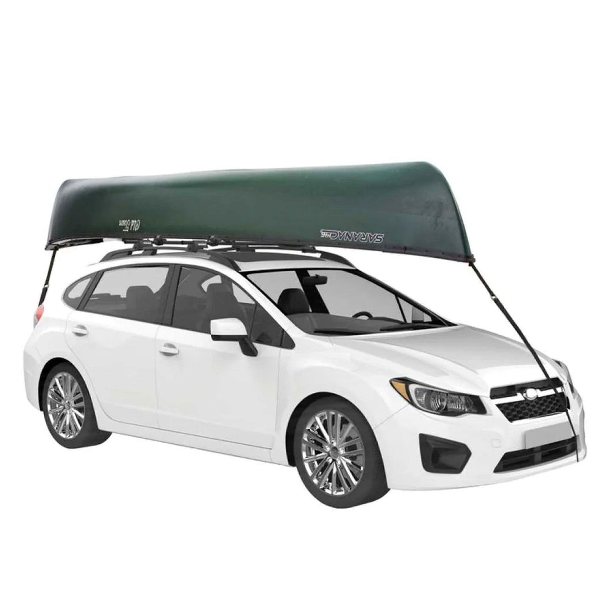 Yakima KeelOver Rooftop Single Canoe Mount Strap & Bow Secure Vehicle Attachment - Find Fresh Goods