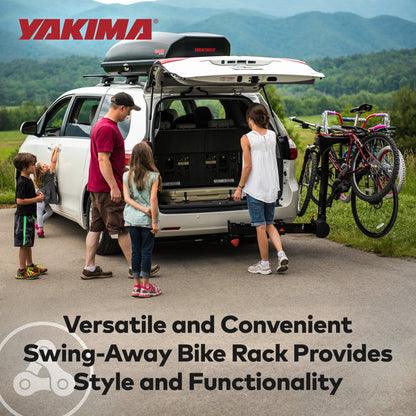 Yakima FullSwing Premium Swing-Away Bike Rack with ZipStrips, Universal Fit - Find Fresh Goods