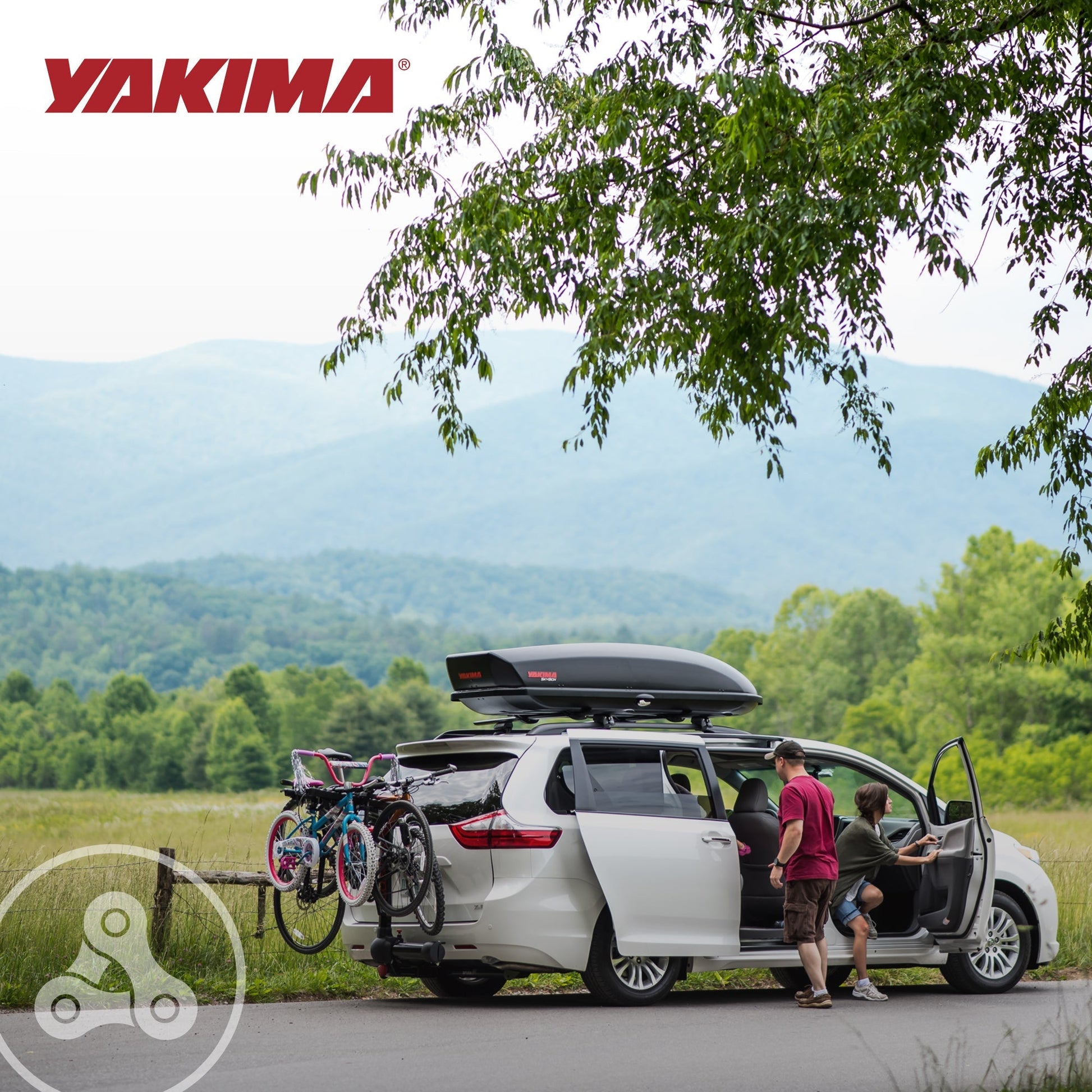 Yakima FullSwing Premium Swing-Away Bike Rack with ZipStrips, Universal Fit - Find Fresh Goods
