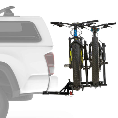 Yakima HoldUp 2 Bike Capacity 2" Hitch Bicycle Bike Rack with SKS Locks, Black
