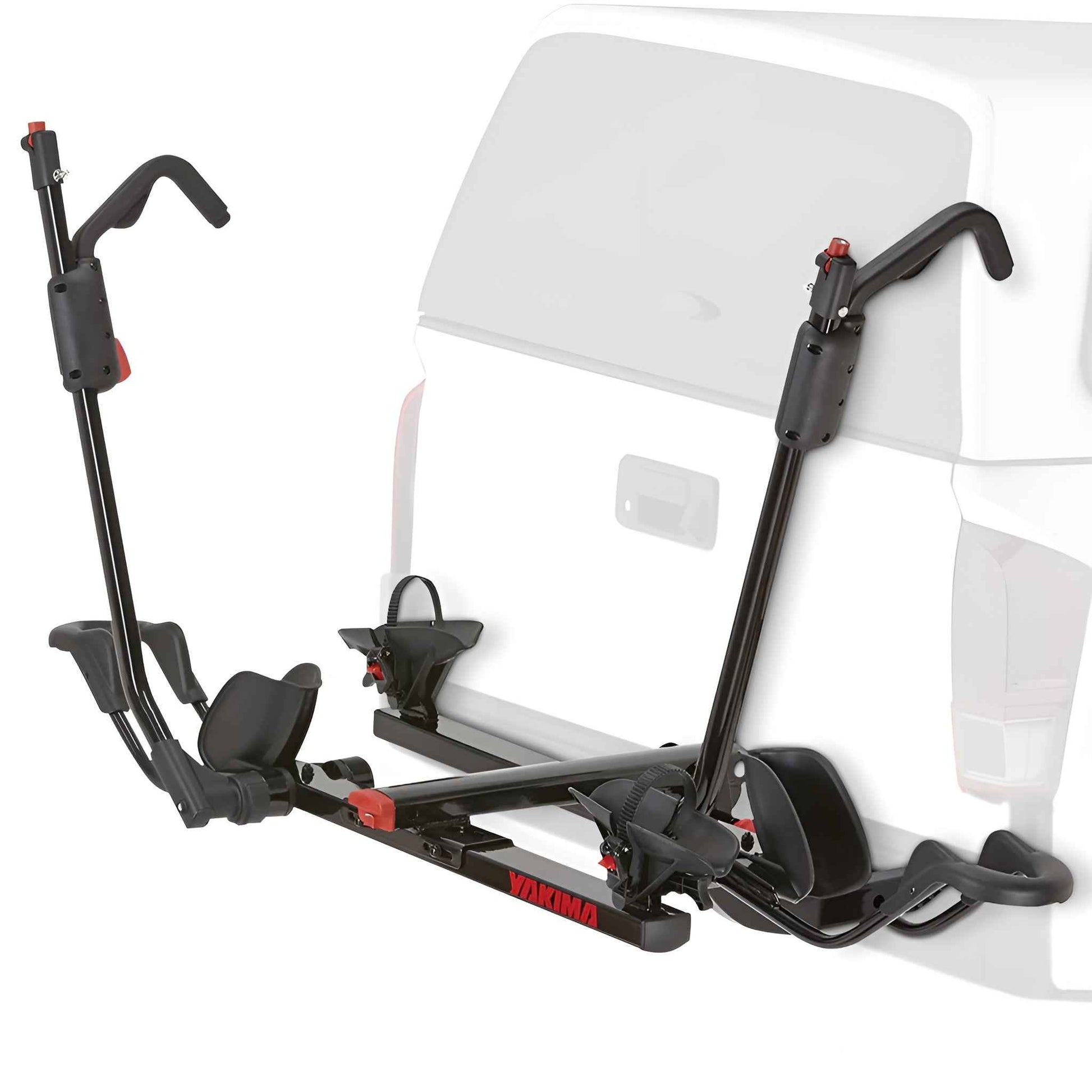 Yakima HoldUp 2 Bike Capacity 2" Hitch Bicycle Bike Rack with SKS Locks, Black