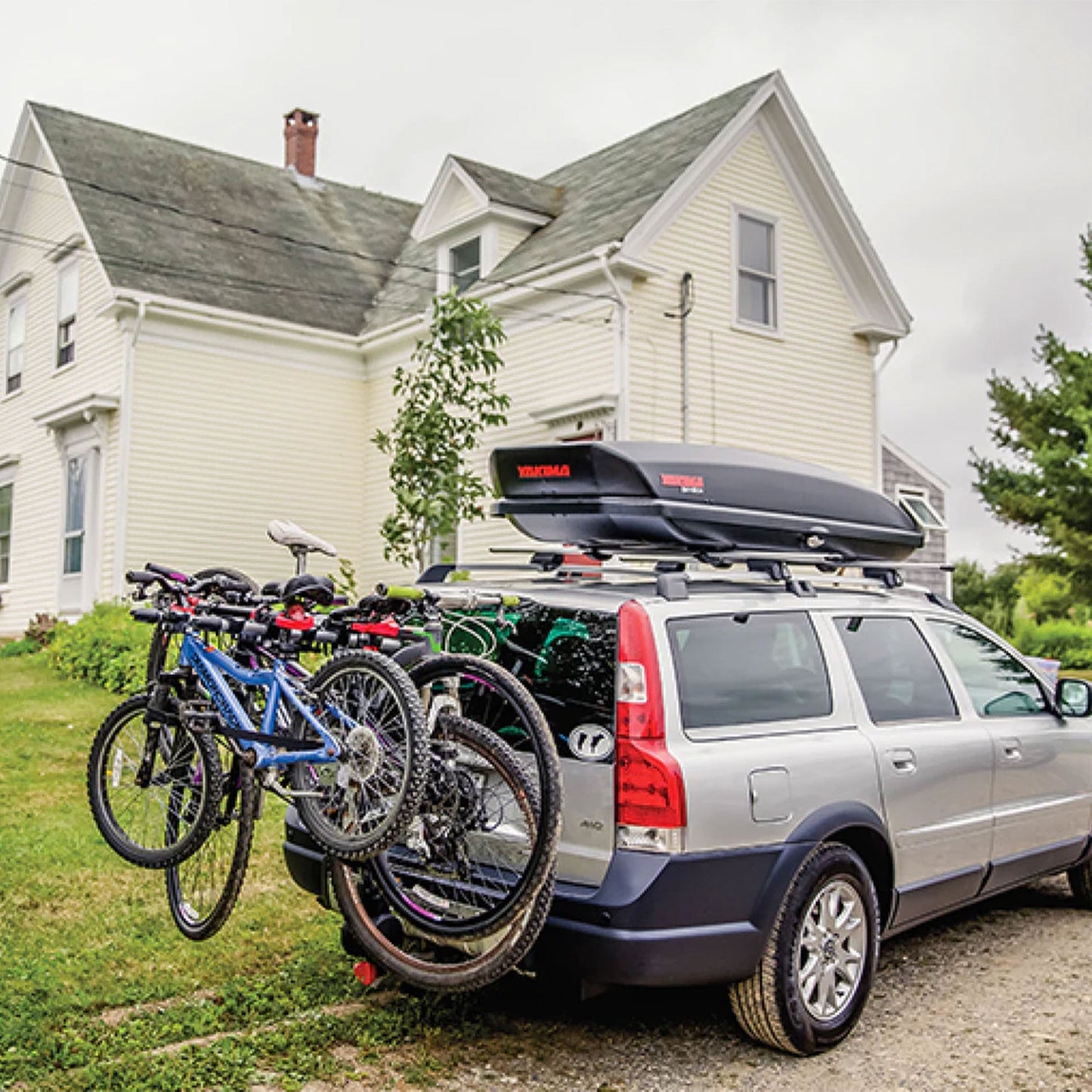 Yakima RidgeBack Tilt Away Hitch Bike Rack Holds 2 Bikes for Cars, SUVs, Trucks - Find Fresh Goods