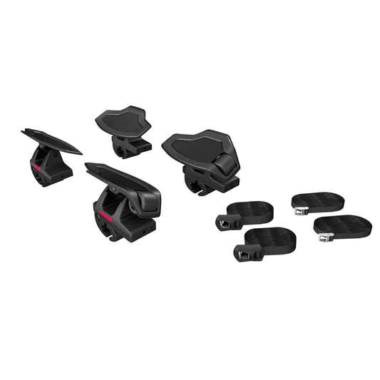 Yakima SweetRoll Rooftop Boat Loader w/Heavy Duty Straps & Bow & Stern Tie Downs - Find Fresh Goods