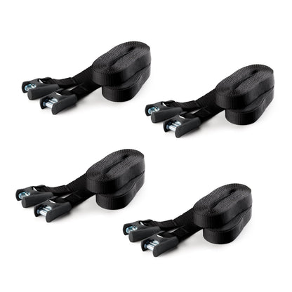 Yakima SweetRoll Rooftop Boat Loader w/Heavy Duty Straps & Bow & Stern Tie Downs - Find Fresh Goods