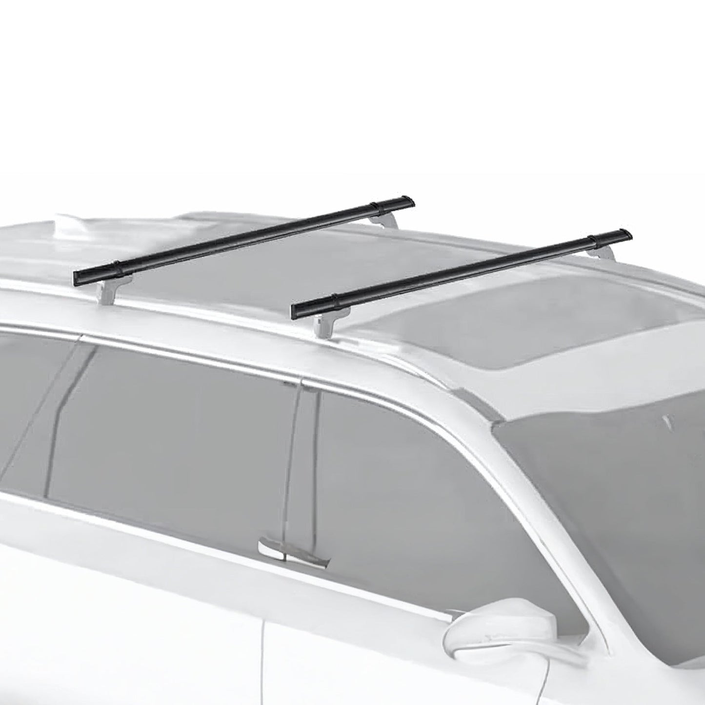 YAKIMA 70 Inch Steel CoreBar Aerodynamic Roof Rack Crossbars, Black, Set of 2 - Find Fresh Goods