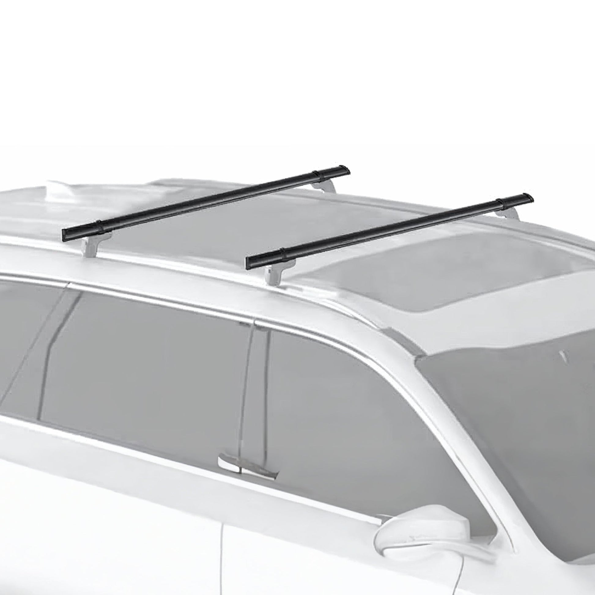 YAKIMA 70 Inch Steel CoreBar Aerodynamic Roof Rack Crossbars, Black, Set of 2 - Find Fresh Goods
