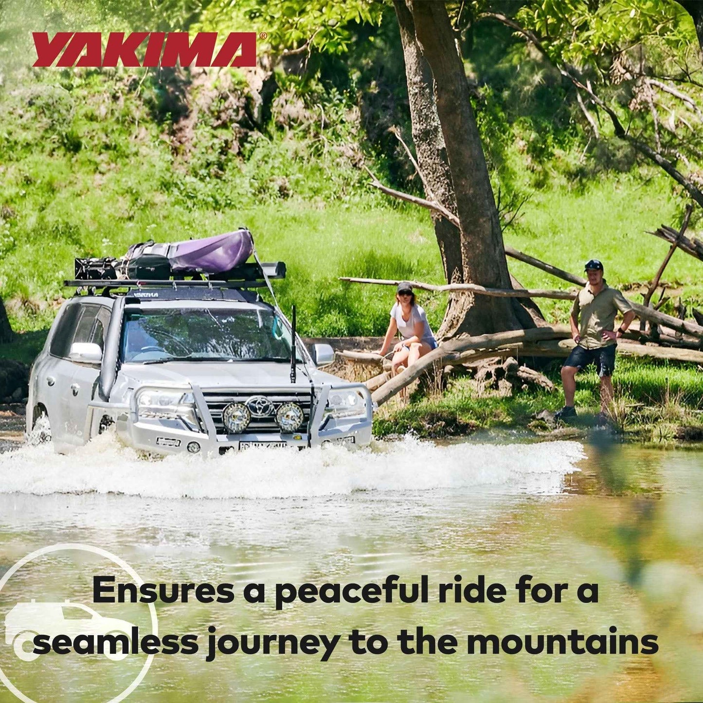 Yakima WindShield 34 Inch Roof Rack Wind Fairing, Compatible w/StreamLine Towers