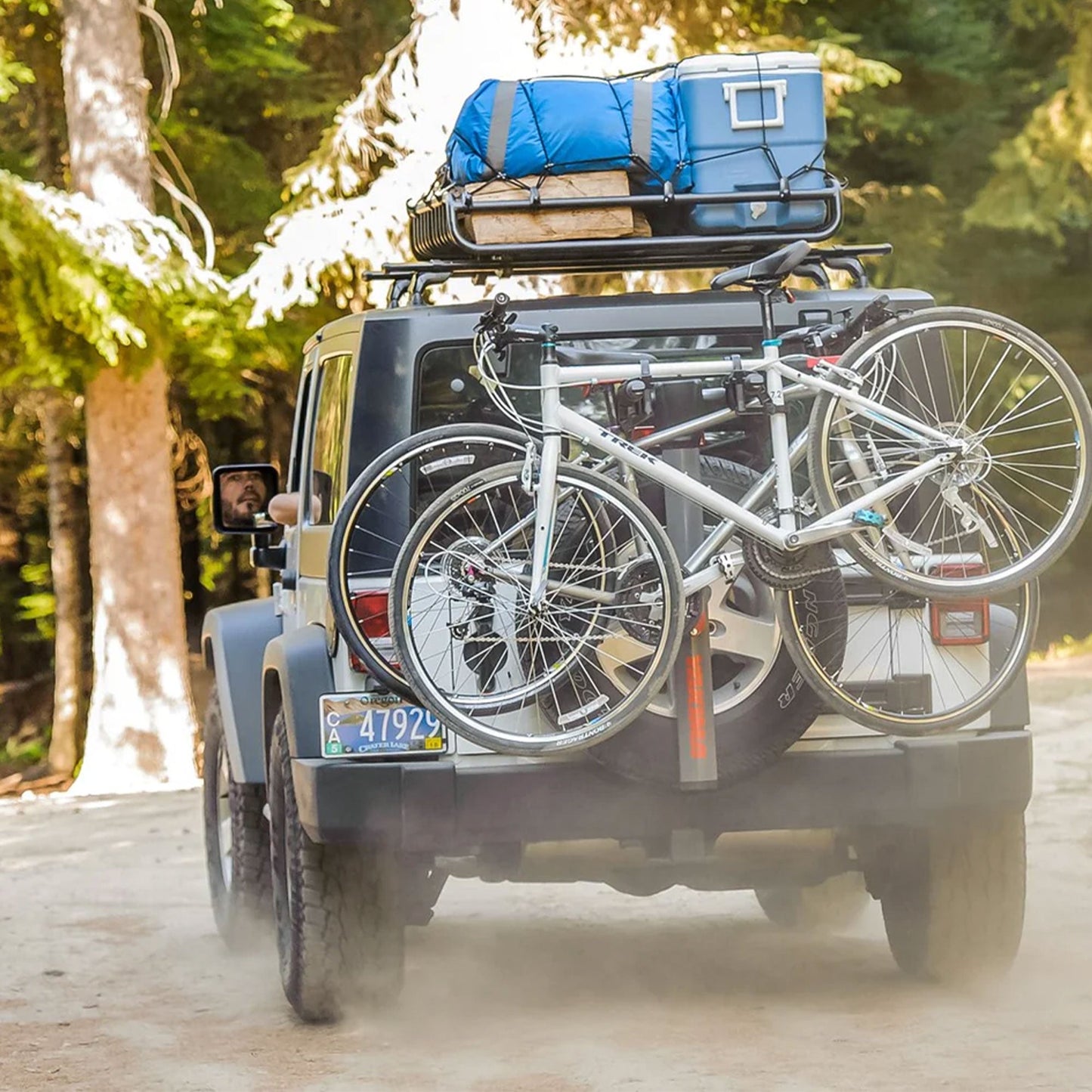 Yakima SpareRide Vehicle Rear Spare Tire Mounted 2 Bike Bicycle Rack, Gray/Black - Find Fresh Goods