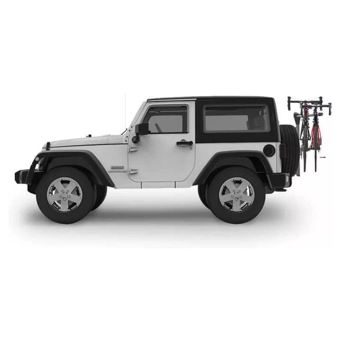 Yakima SpareRide Vehicle Rear Spare Tire Mounted 2 Bike Bicycle Rack, Gray/Black - Find Fresh Goods