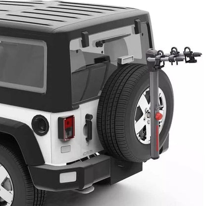 Yakima SpareRide Vehicle Rear Spare Tire Mounted 2 Bike Bicycle Rack, Gray/Black - Find Fresh Goods
