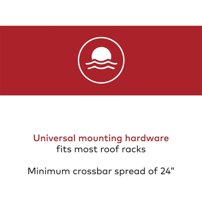 Yakima Premium DeckHand Vehicle Roof Rack Saddle Mount for Kayak or Small Boat - Find Fresh Goods