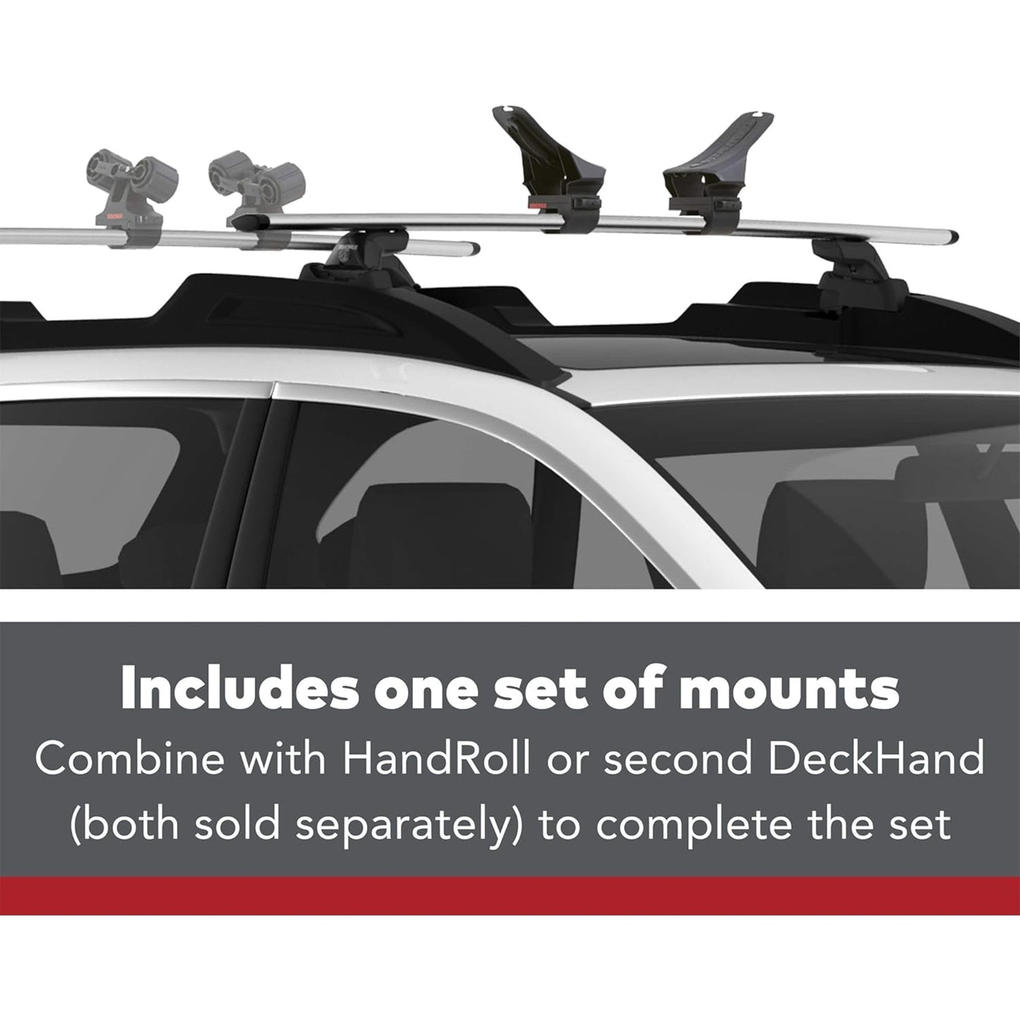 Yakima Premium DeckHand Vehicle Roof Rack Saddle Mount for Kayak or Small Boat - Find Fresh Goods