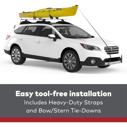 Yakima Premium DeckHand Vehicle Roof Rack Saddle Mount for Kayak or Small Boat - Find Fresh Goods