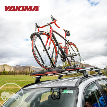 Yakima HighRoad Rooftop Upright Bike Mount, Compatible w/StreamLine Systems - Find Fresh Goods