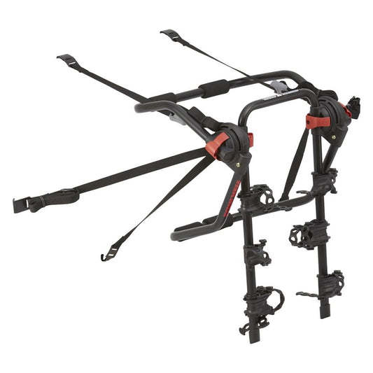 Yakima HangOut Car Trunk Compact Foldable 3 Bicycle Mount Rack Carrier, Black - Find Fresh Goods