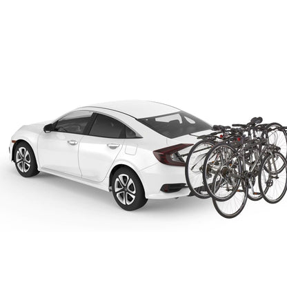 Yakima HangOut Car Trunk Compact Foldable 3 Bicycle Mount Rack Carrier, Black - Find Fresh Goods