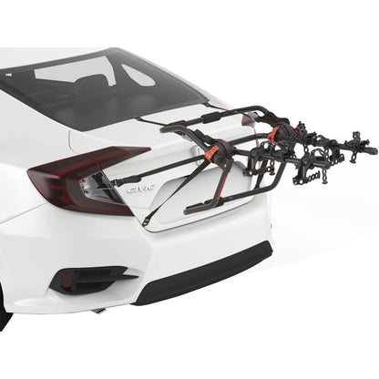 Yakima HangOut Car Trunk Compact Foldable 3 Bicycle Mount Rack Carrier, Black - Find Fresh Goods