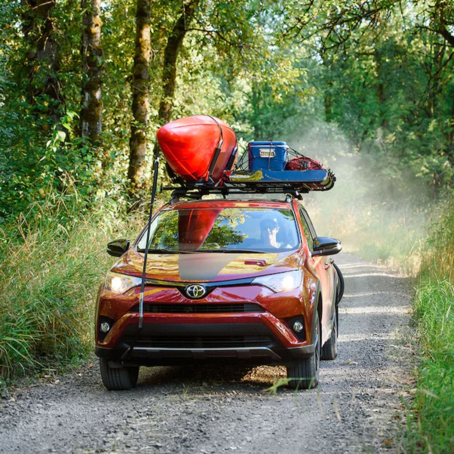 Yakima OffGrid Medium Cargo Basket Roof Rack, Compatible w/StreamLine Systems - Find Fresh Goods