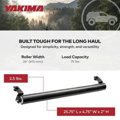 Yakima 2.5 Pound T-Slot Mounted Load Assist Ladder Roller, Compatible w/HD Bars - Find Fresh Goods
