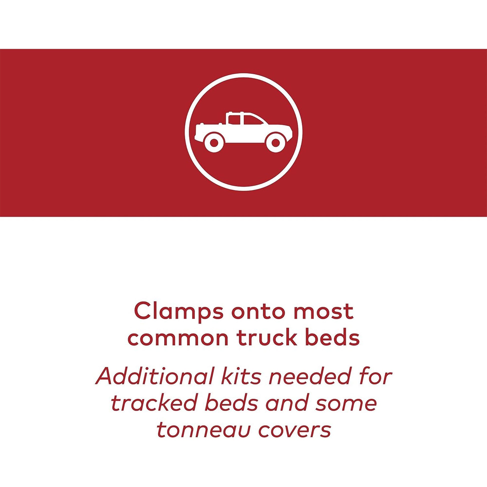 Yakima OutPost HD (Towers Only) Mid Height Heavy Duty Truck Bed Rack, Black - Find Fresh Goods