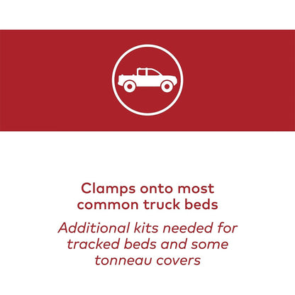 Yakima OutPost HD (Towers Only) Mid Height Heavy Duty Truck Bed Rack, Black - Find Fresh Goods