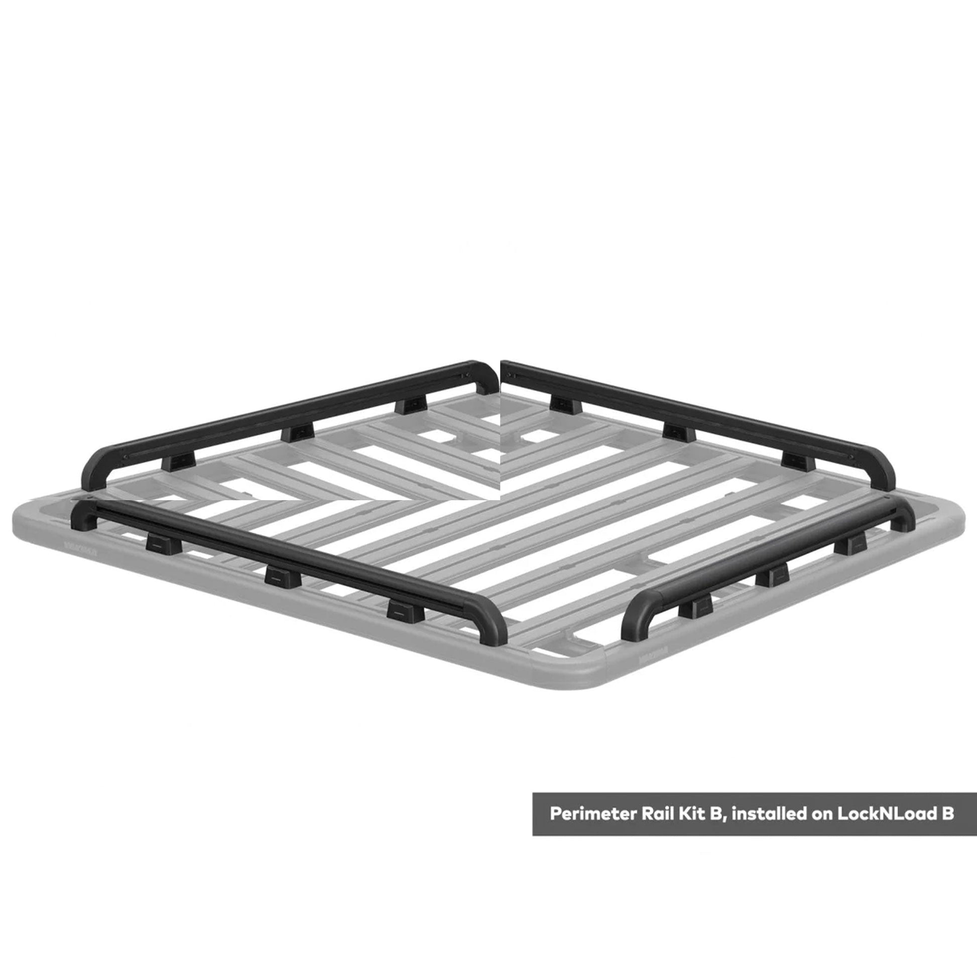 YAKIMA 60 by 54 Inch LockNLoad Perimeter Raised Rail Kit for Roof Rack, 4 Rails - Find Fresh Goods