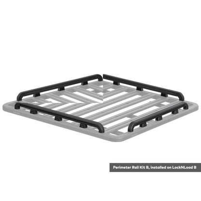 YAKIMA 60 by 54 Inch LockNLoad Perimeter Raised Rail Kit for Roof Rack, 4 Rails - Find Fresh Goods