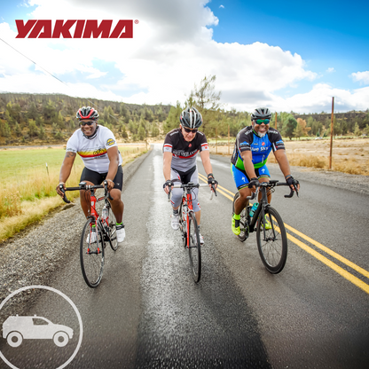 YAKIMA 84 by 49 Inch LockNLoad 3 Bar System Heavy Duty Roof Rack Platform, Black - Find Fresh Goods