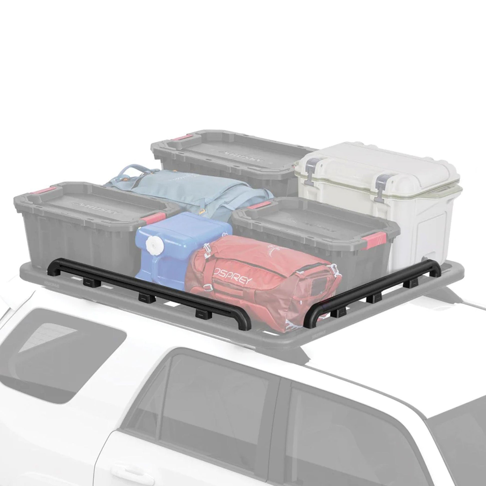 YAKIMA 55 by 49 Inch LockNLoad Perimeter Raised Rail Kit for Roof Rack, 4 Rails - Find Fresh Goods