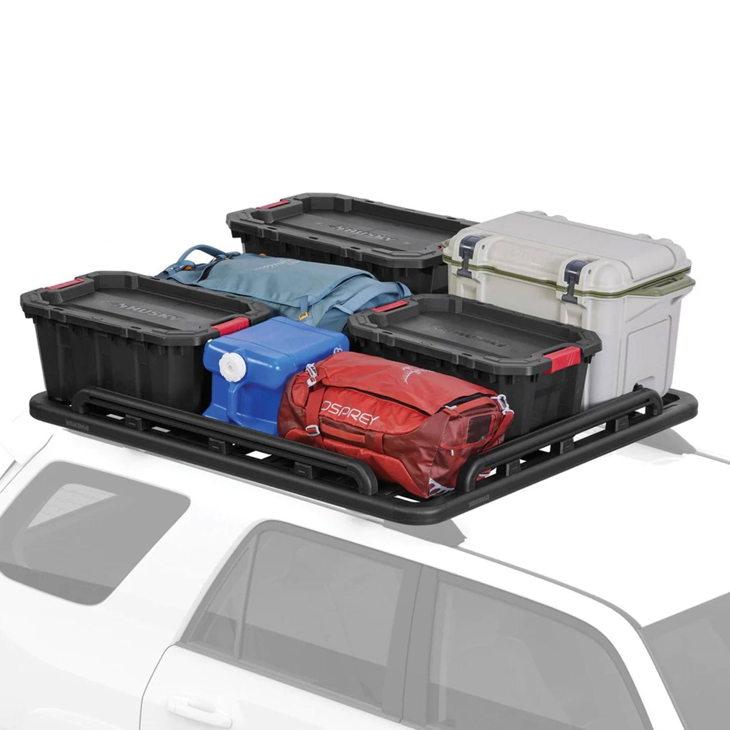 YAKIMA 55 by 49 Inch LockNLoad Perimeter Raised Rail Kit for Roof Rack, 4 Rails - Find Fresh Goods