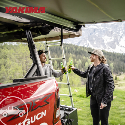 Yakima Aluminum OverHaul HD Towers with Tonneau Kit Mounting Hardware, Black - Find Fresh Goods