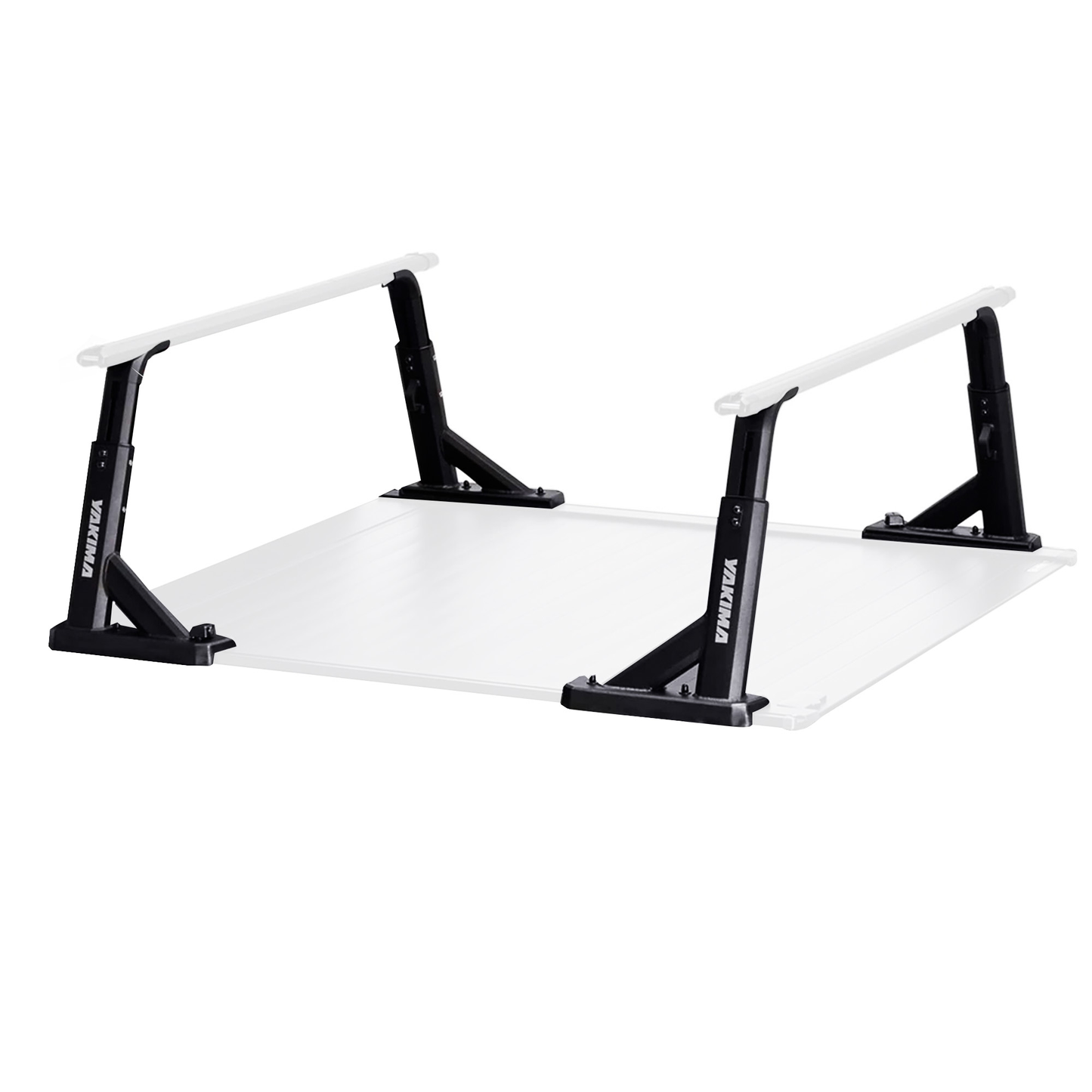 Yakima Aluminum OverHaul HD Towers with Tonneau Kit Mounting Hardware, Black - Find Fresh Goods