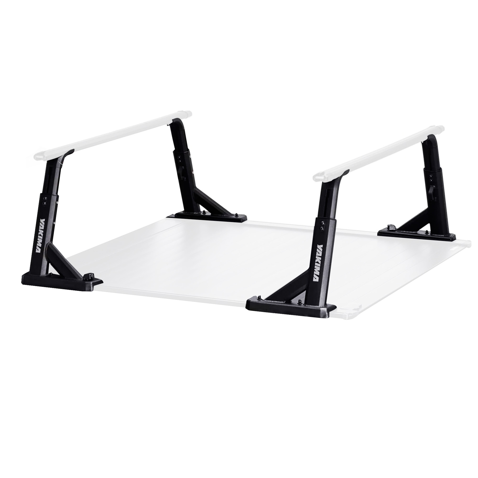 Yakima Aluminum OverHaul HD Towers with Tonneau Kit Mounting Hardware, Black - Find Fresh Goods
